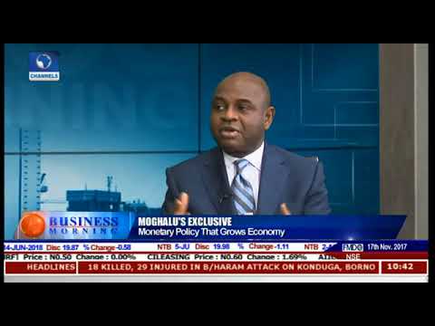 Prof Kingsley Moghalu with channels News