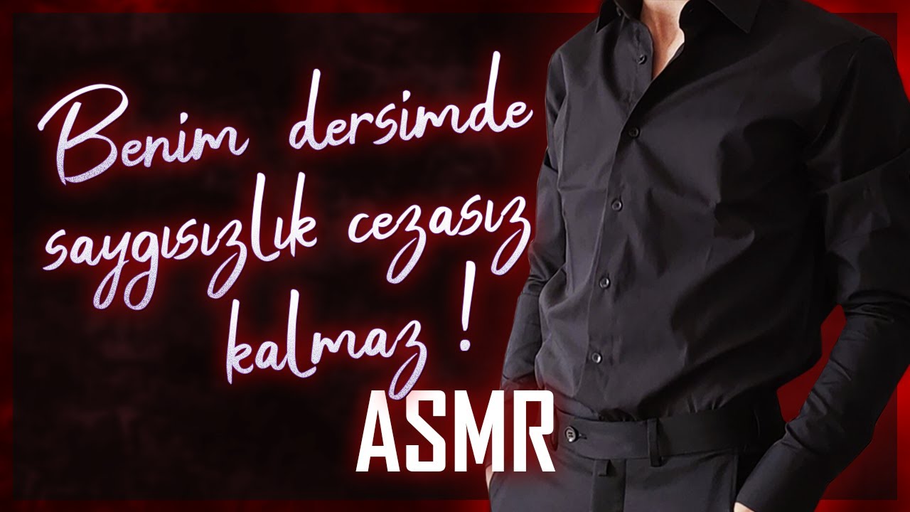 Profesör Sınıfın Önünde Sana Ceza Veriyor | Sevgili Roleplay | Türkçe ASMR