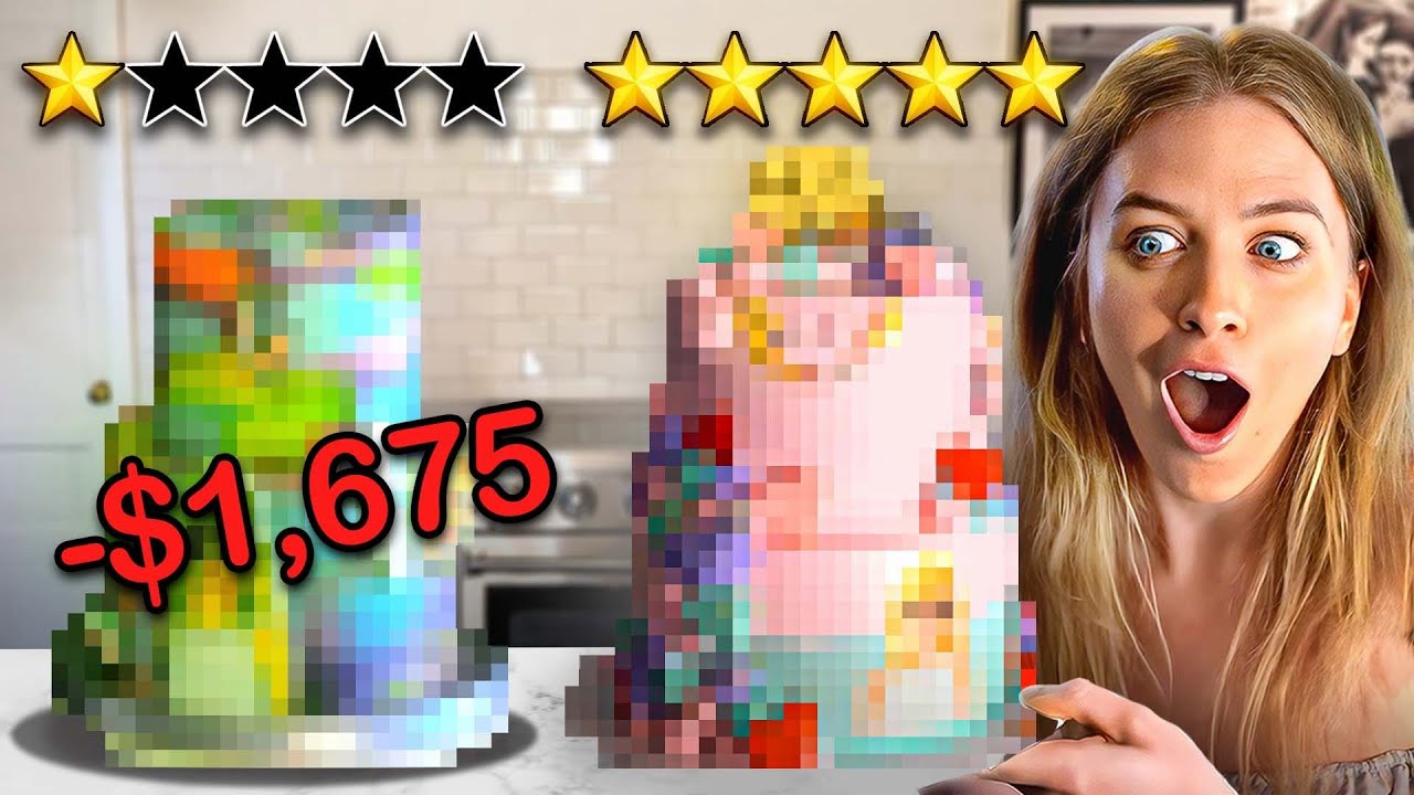 Professional Baker Tries 1 Star vs 5 Star Bakery Birthday Cakes