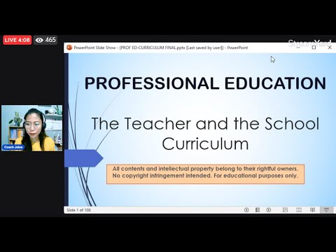 PROFESSIONAL EDUCATION LET 2023 THE TEACHER AND THE CURRICULUM LET REVIEW DRILLS