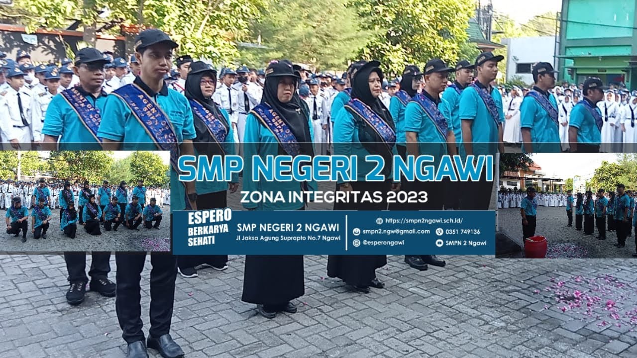 Profil SMP Negeri 2 Ngawi Zona Integritas