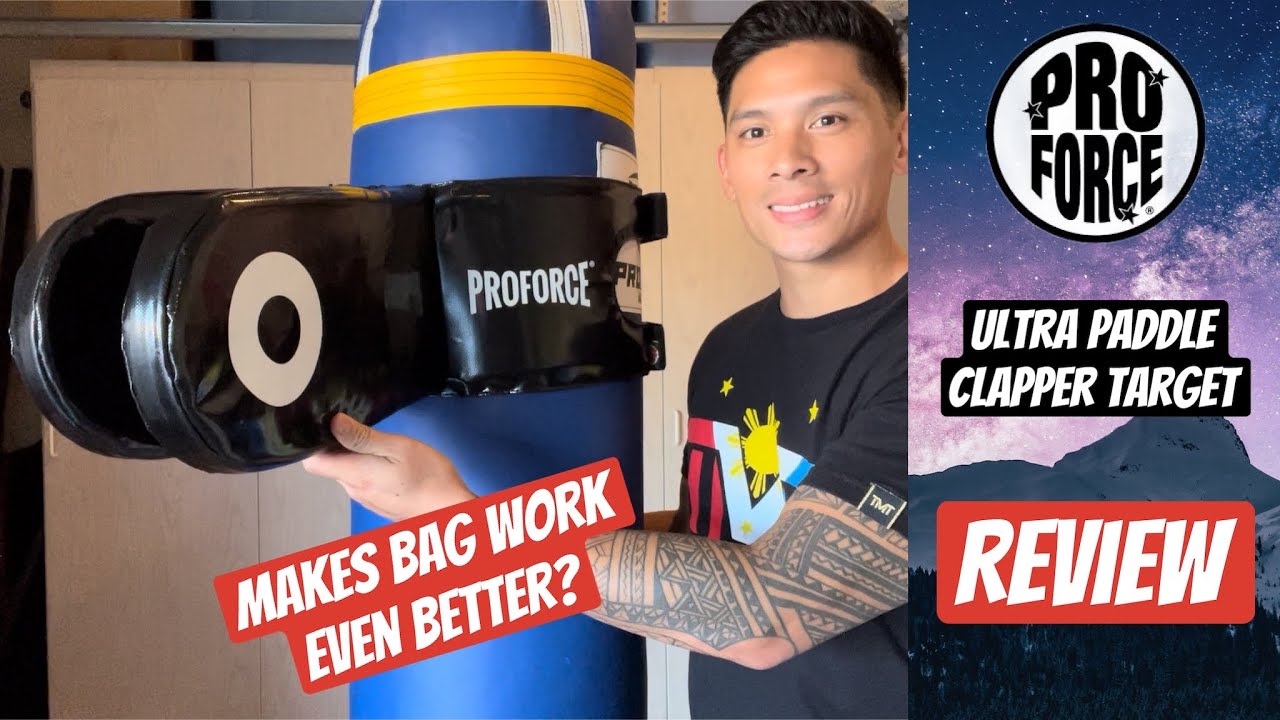 Proforce Ultra Paddle Clapper Target REVIEW- GREAT HEAVY BAG ATTACHMENT FOR BOXING?!