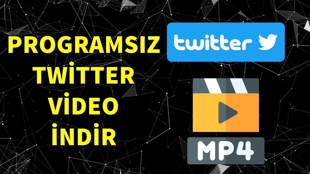 Programsız Twitter Video Indir