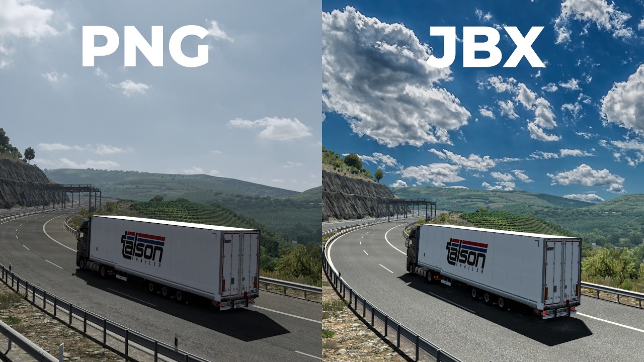 Project Next Gen vs JBX - ETS2 Comparison