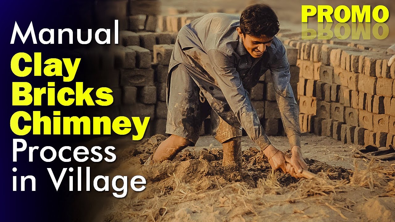 PROMO | Manual Clay Bricks Chimney Process in Village Phulpota | Sindh | Pakistan | HD | maxRECORDS