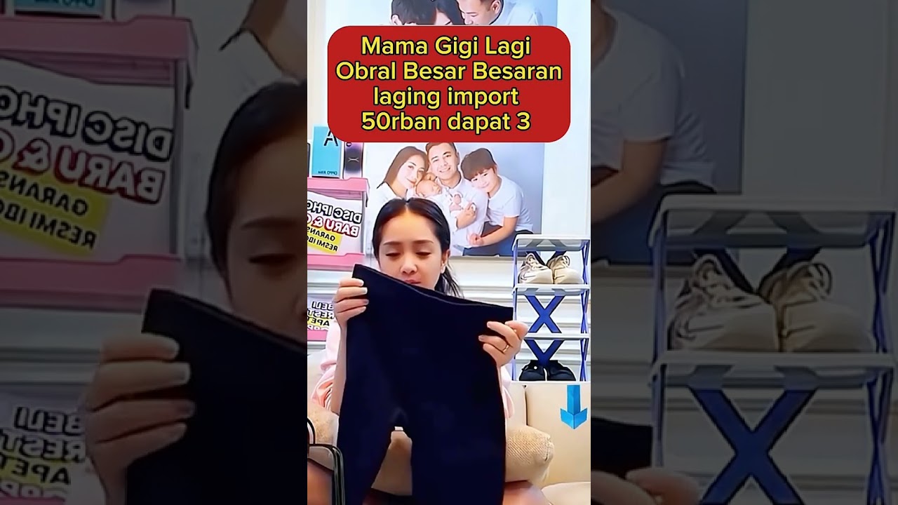 promo celana legging Mama Gigi di obral murah #tiktokshop #leggingwanita #leggins #celanaleggingmur