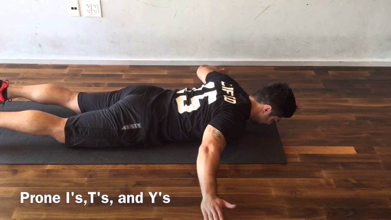 Prone Y's, T's, & I's