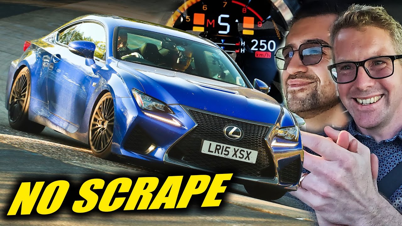 PROPER SEND & WIKI in Lexus RC F! // Nürburgring