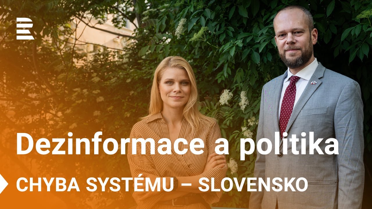 Propojení dezinfoscény s politiky: Zuzana Kovačič Hanzelová a Victor Breiner v Chybě systému speciál
