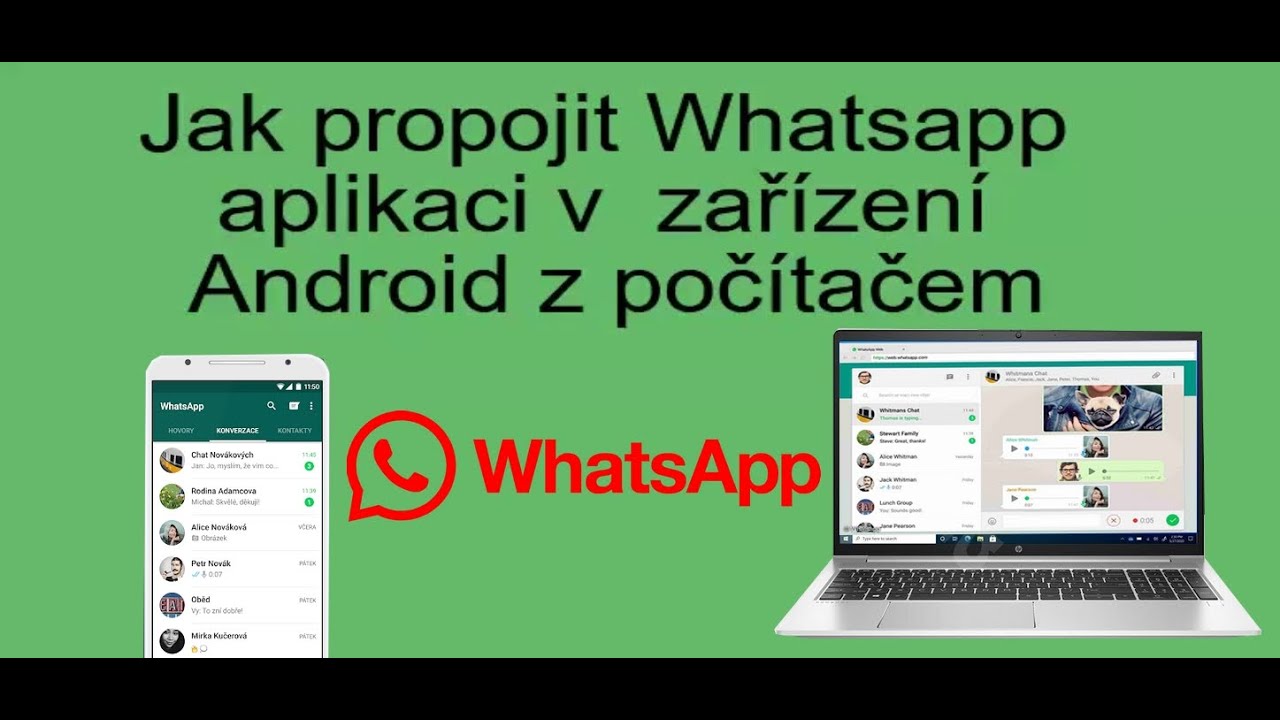 Propojení Whatsapp s PC