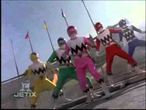 Protect the Quasar Saber - Karone calls the Zords | Lost Galaxy | Power Rangers Official