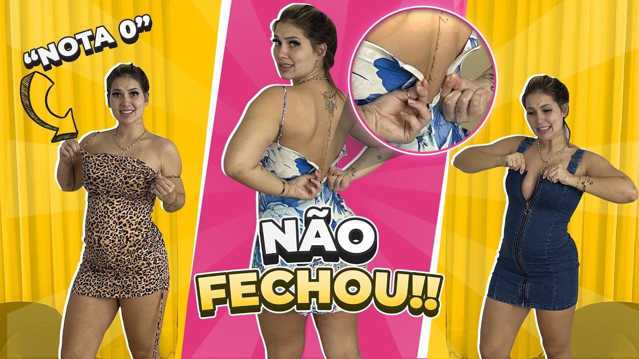 PROVANDO MEUS VESTIDOS ANTES DA GRAVIDEZ!!