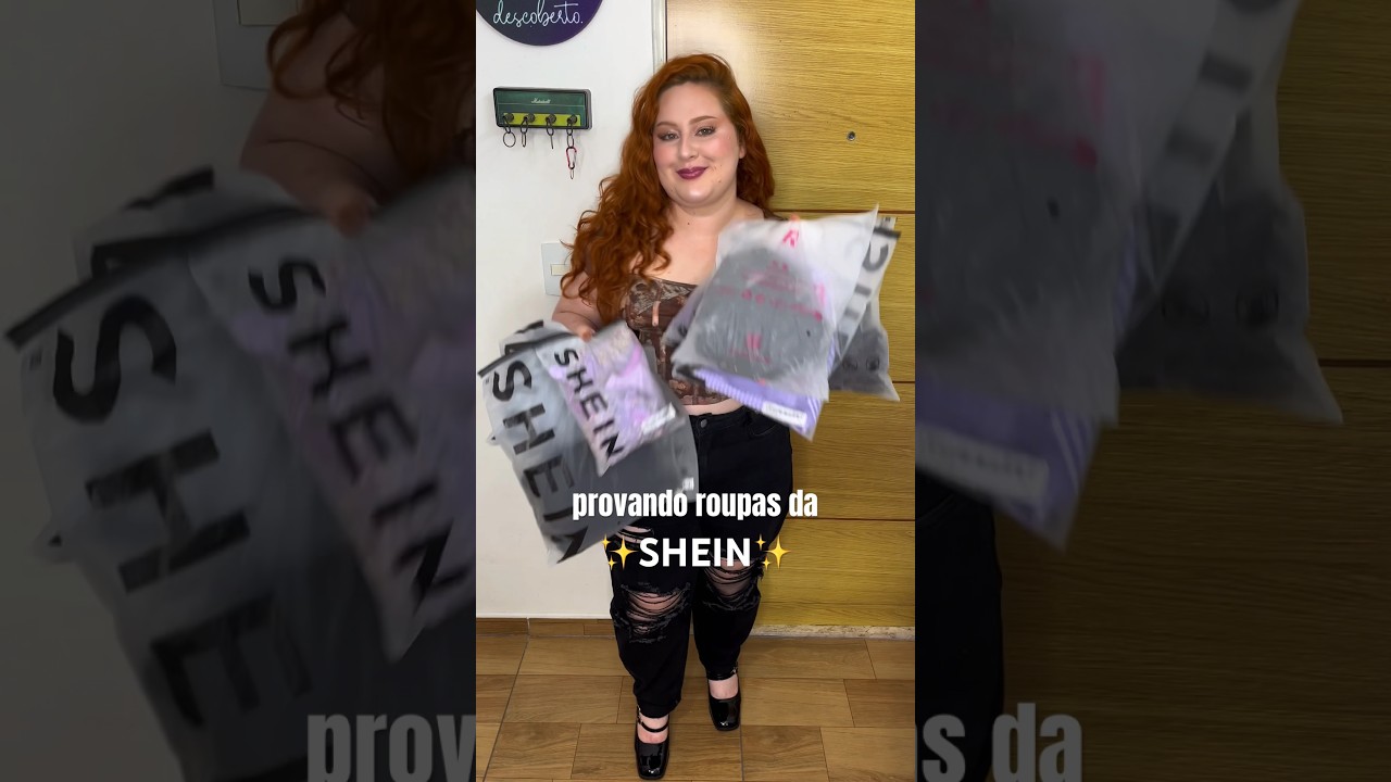 PROVANDO ROUPAS PLUS SIZE DA SHEIN