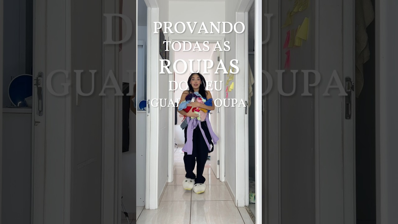 Provando todas as roupas do meu guarda-roupa .Edição: Blusinhas PARTE 2