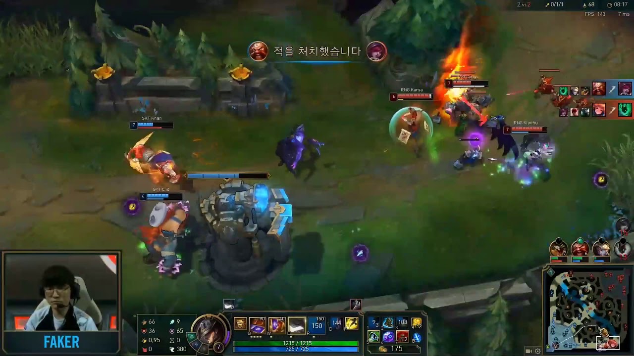 [ProViews][SKT - RNG] FAKER PROVIEW TWISTED FATE - MÀN HÌNH FAKER [WORLD2019]