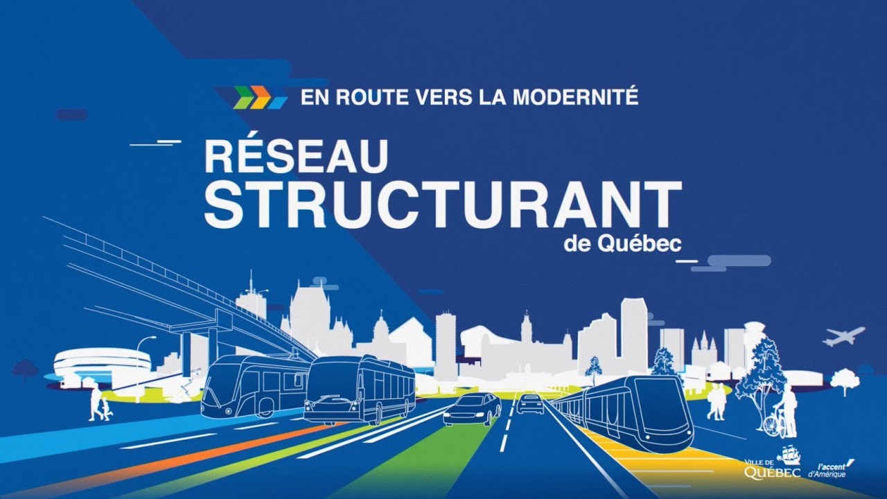 Présentation du projet - Réseau structurant de transport en commun  (1/4)