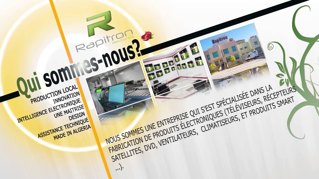 Présentation Rapitron Electronics