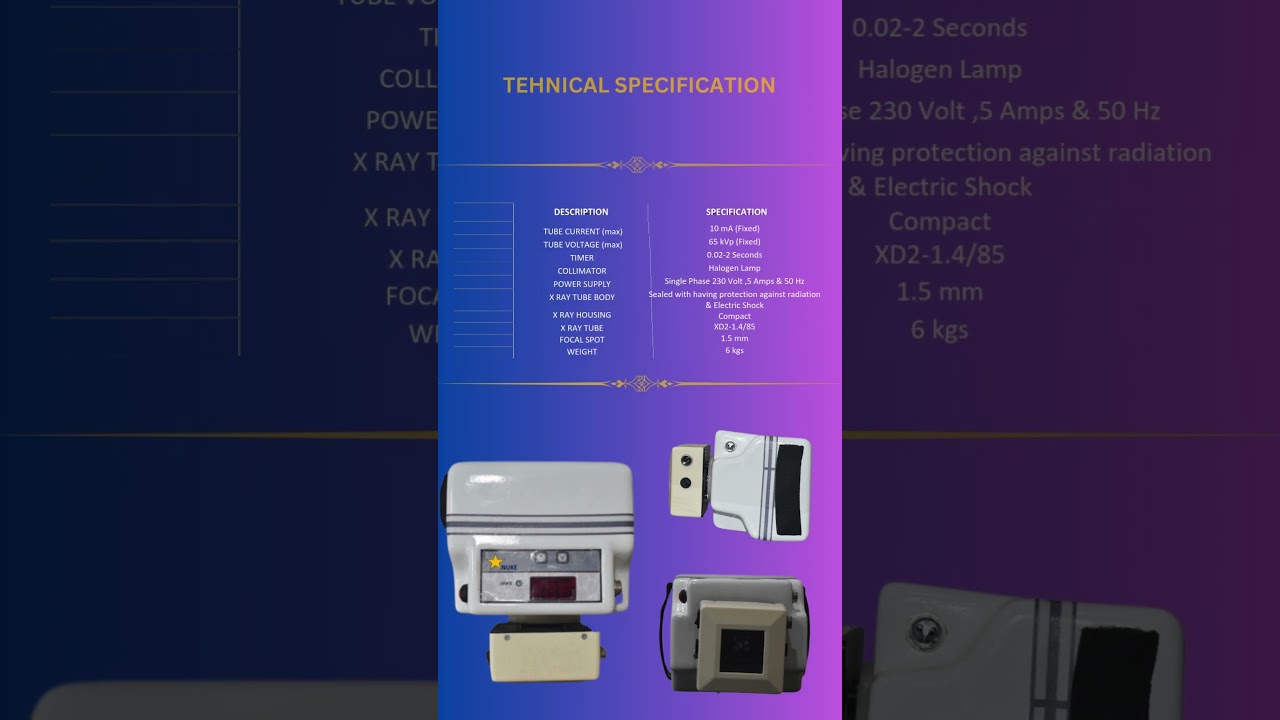 PRT10 with DR – High-Quality Portable X-Ray System for Accurate Diagnostics #xray #machine #viral