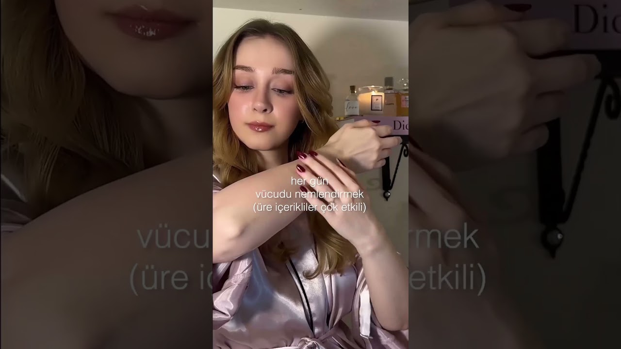 pürüzsüz cilt rutini ✨ batık, çilek bacak