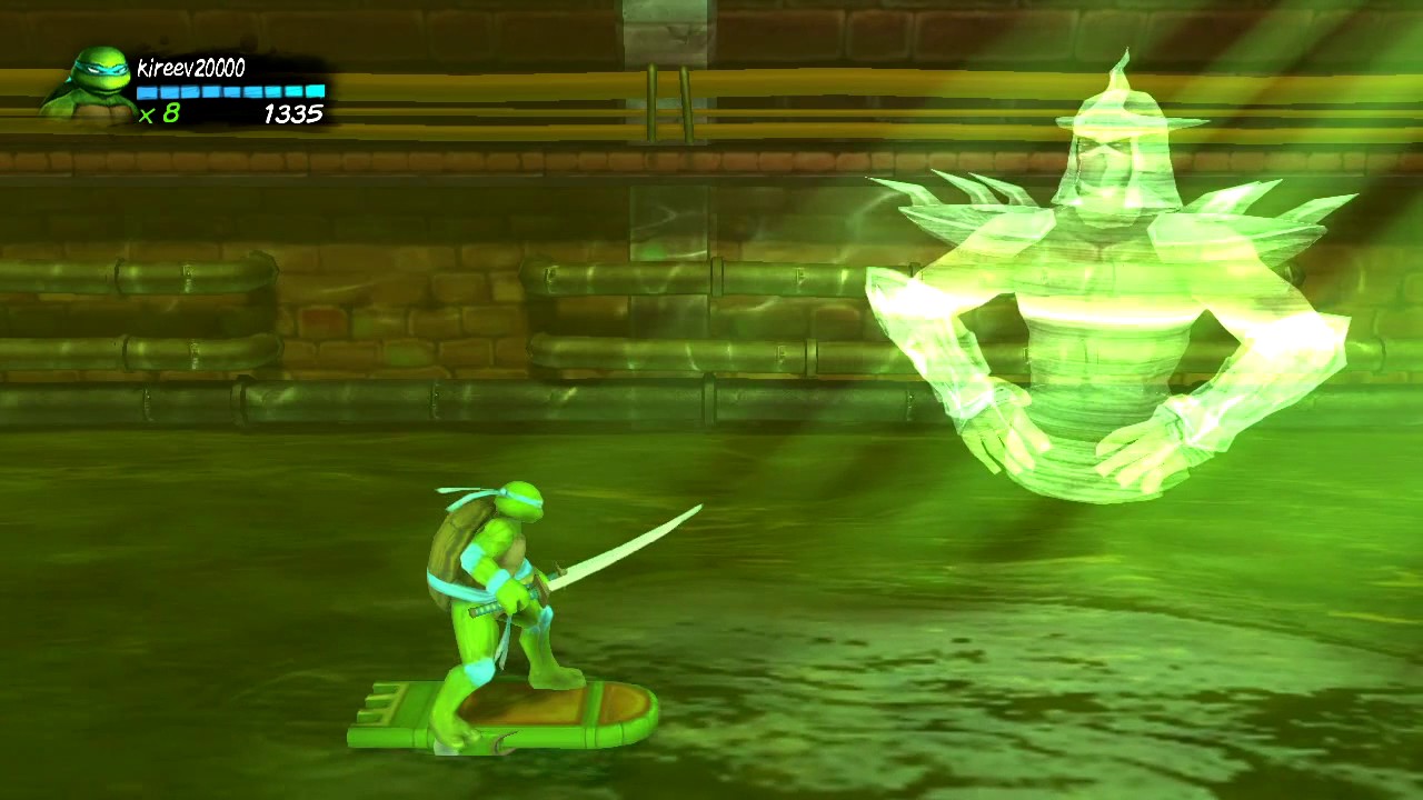 PS3 Longplay [156] Teenage Mutant Ninja Turtles: Turtles in Time Re-Shelled