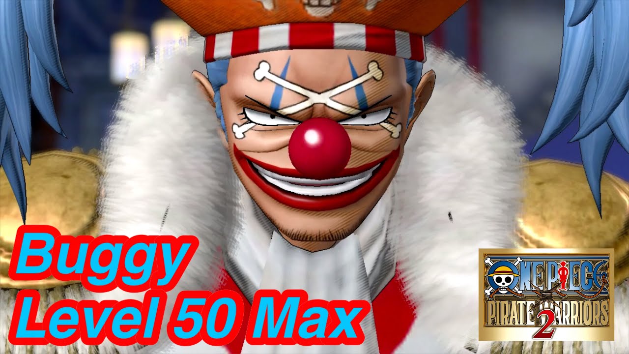 PS3 One piece pirate warriors 2 Buggy Level 50 Max