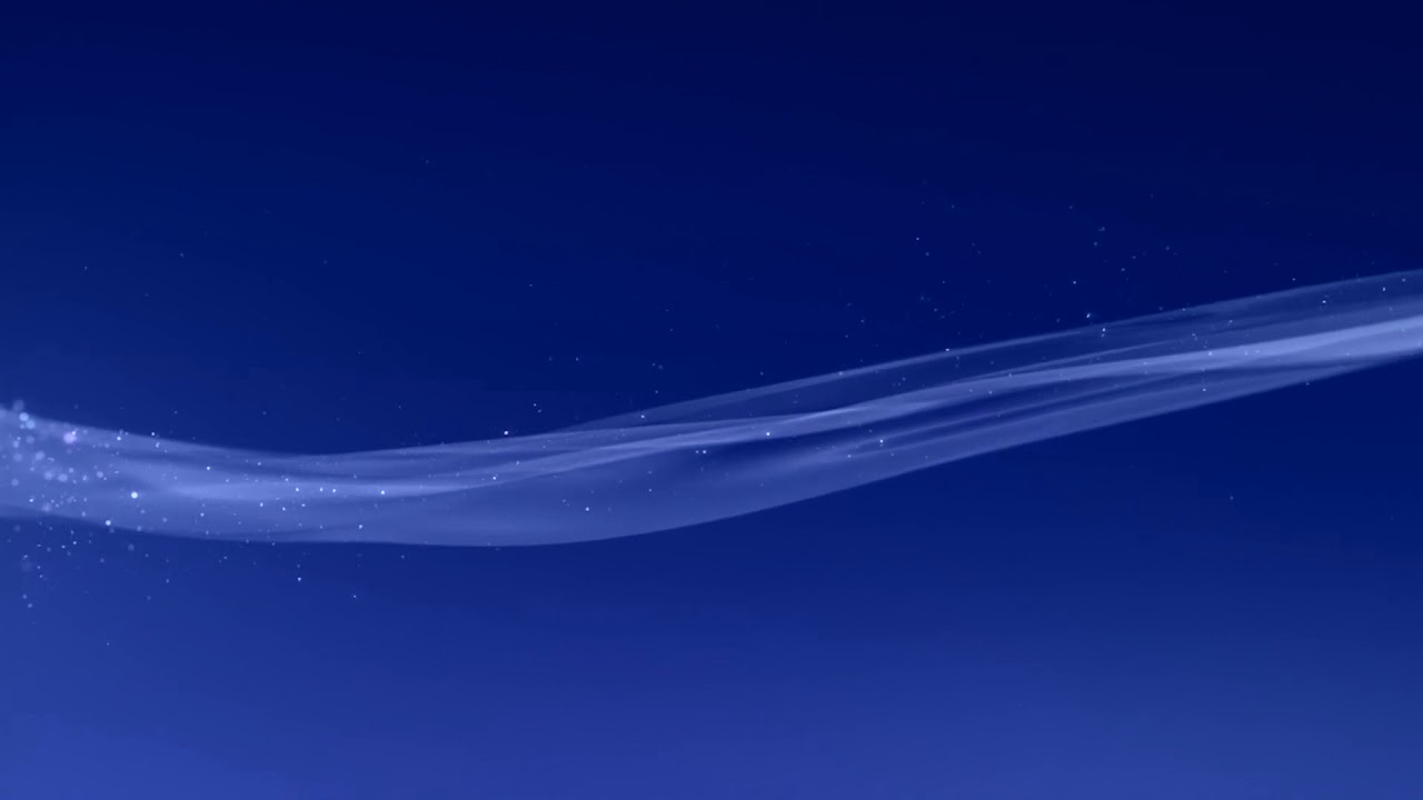 PS3 XMB Wave Blue