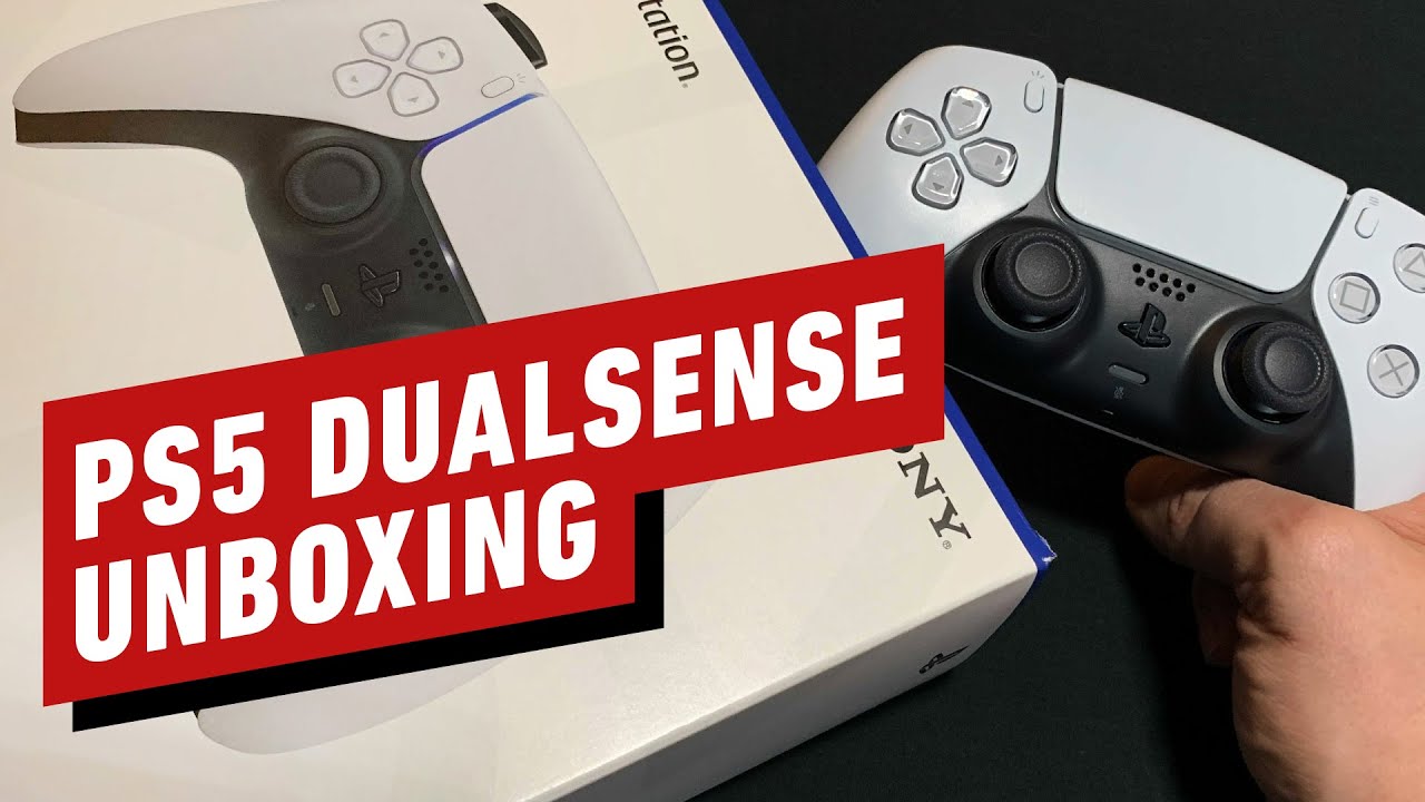PS5 DualSense Controller Unboxing