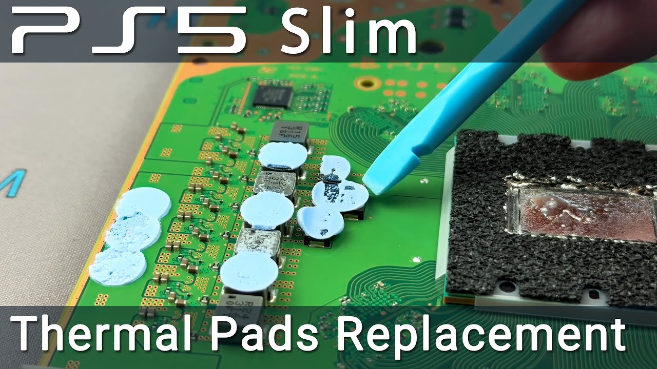 PS5 Slim Thermal Pads Replacement: Step-by-Step Guide Using Thermal Putty