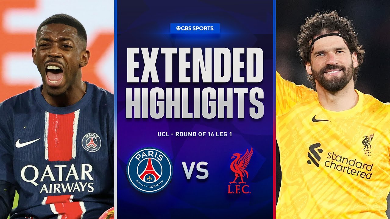 PSG vs. Liverpool: Extended Highlights | UCL Round Of 16 Leg 1 | CBS Sports Golazo
