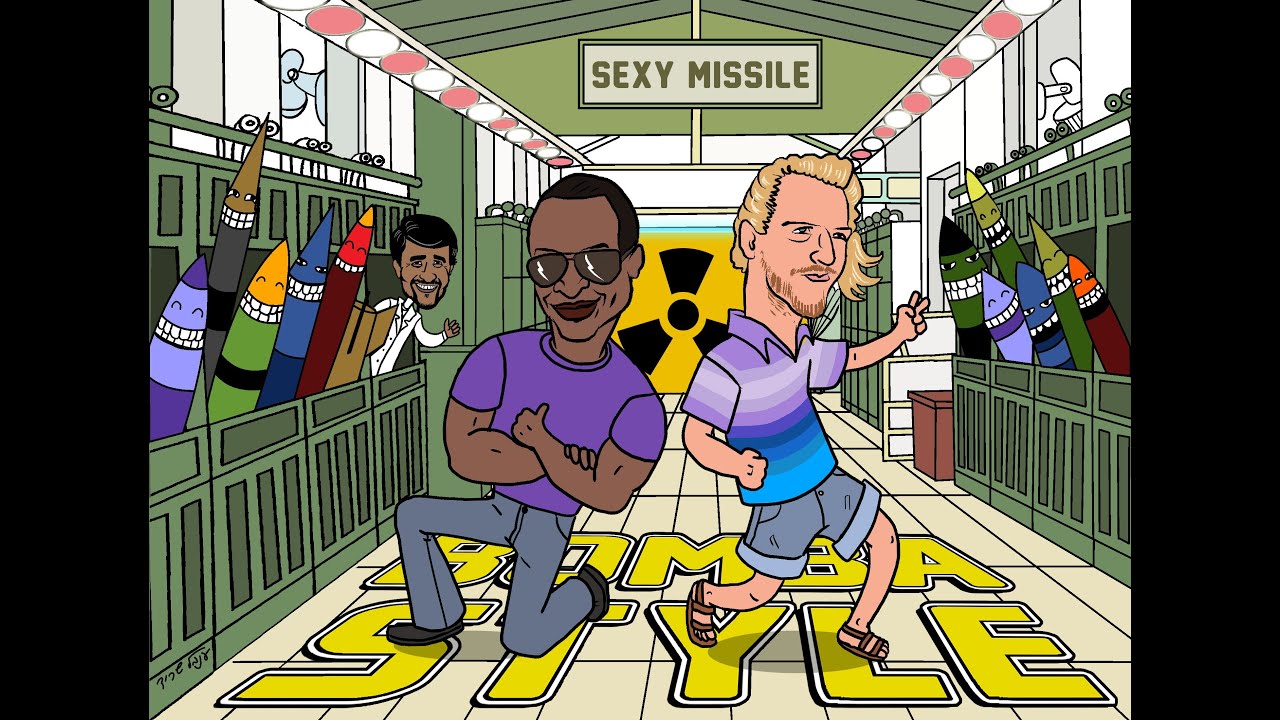 PSY - GANGNAM STYLE (강남스타일) - BOMBA STYLE - PARODY OF THE IRANIAN NUKE