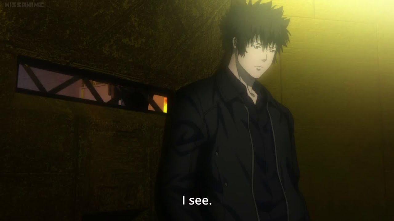 Psycho Pass 3 - Akane Meets Kogami
