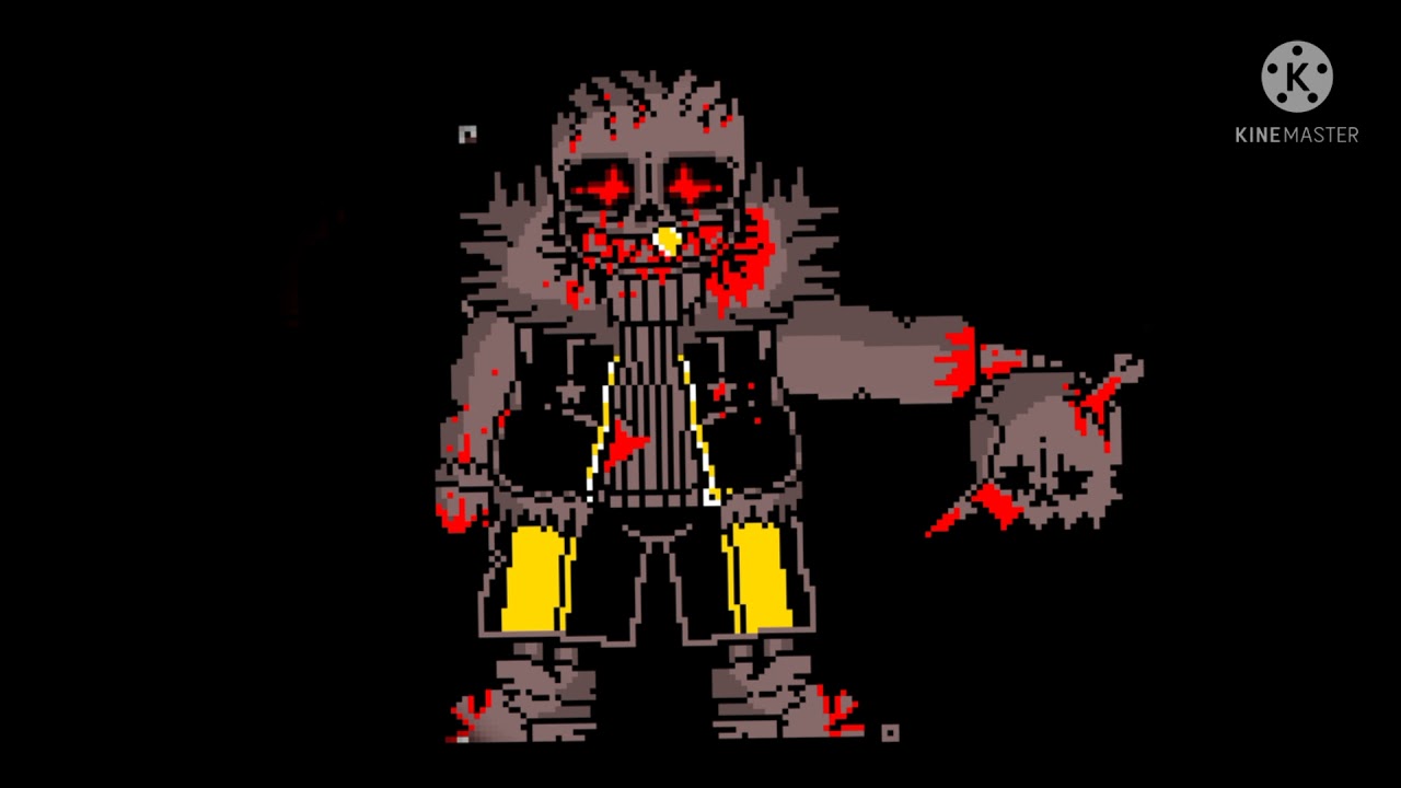 Psychopathy/insanity outerfell sans sprite my take