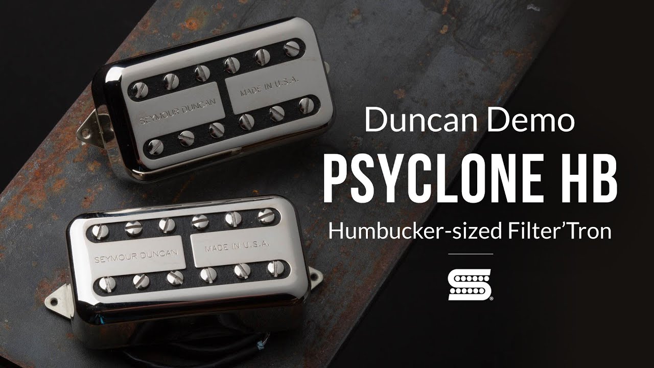 Psyclone Humbucker-Sized Filter'Tron Pickups | Duncan Demo