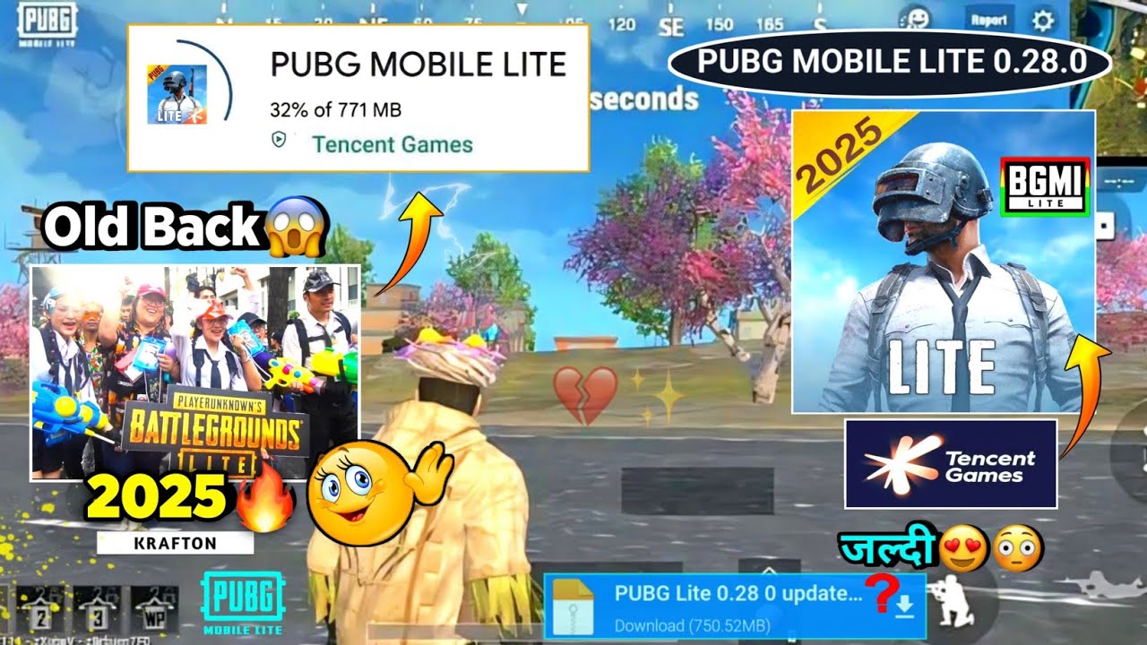 😱Pubg Lite New 0.28.0🤯 Old Back Update 2025 | Pubg Mobile Lite 0.28.0 Comeback Update 2025 🔥