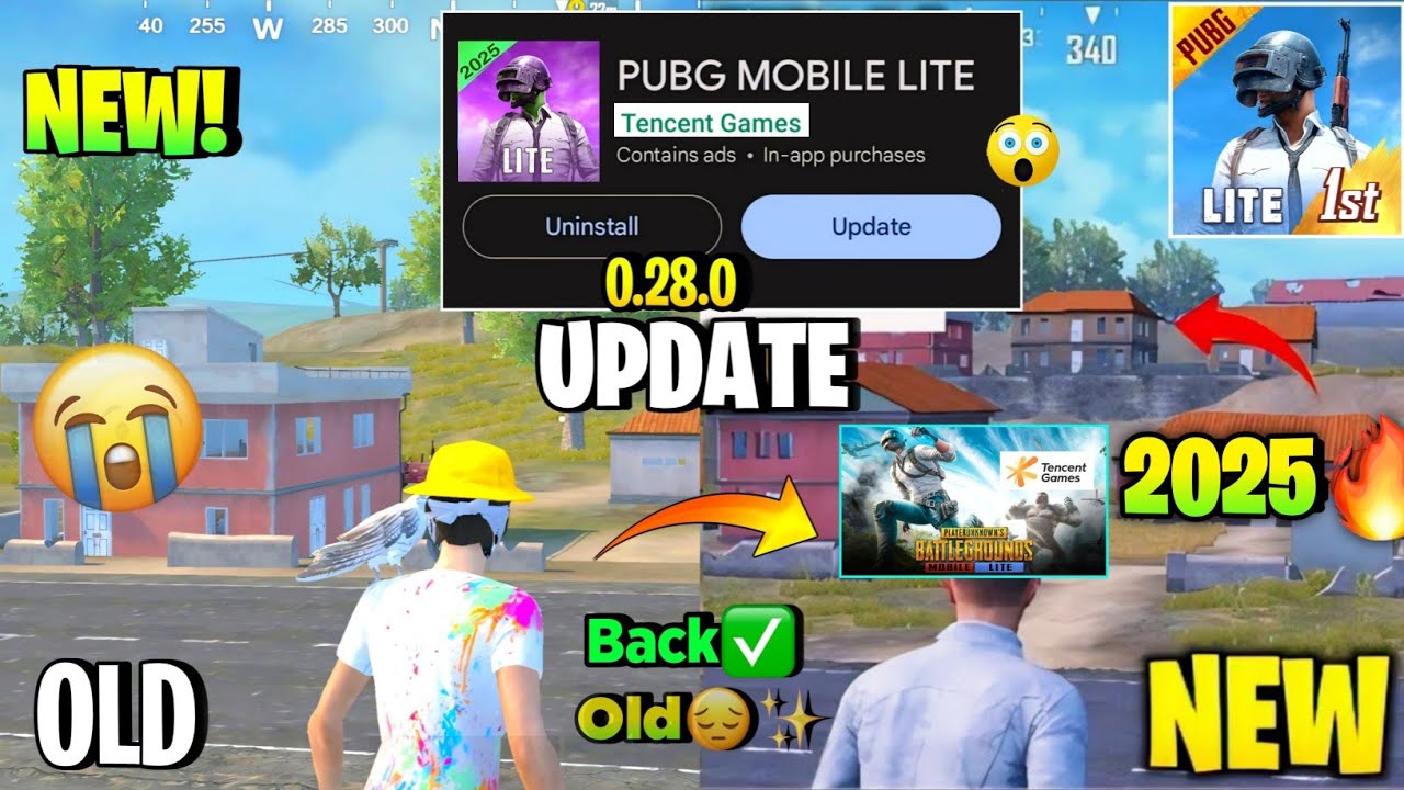 😱Pubg Lite New 0.28.0🤯 Tencent Back Update 2025 | Pubg Mobile Lite 0.28.0 System Update 2025 🔥