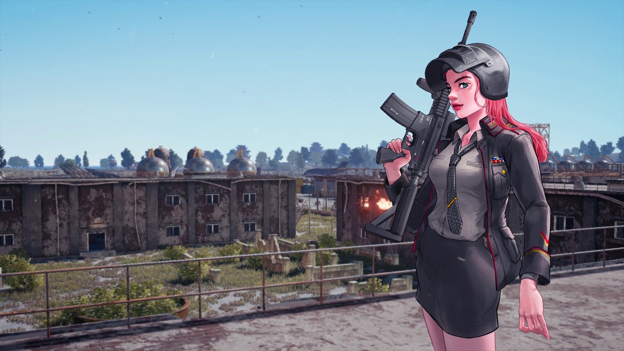 PUBG Militia M4girl Animated Wallpaper - Wallpaper Engine