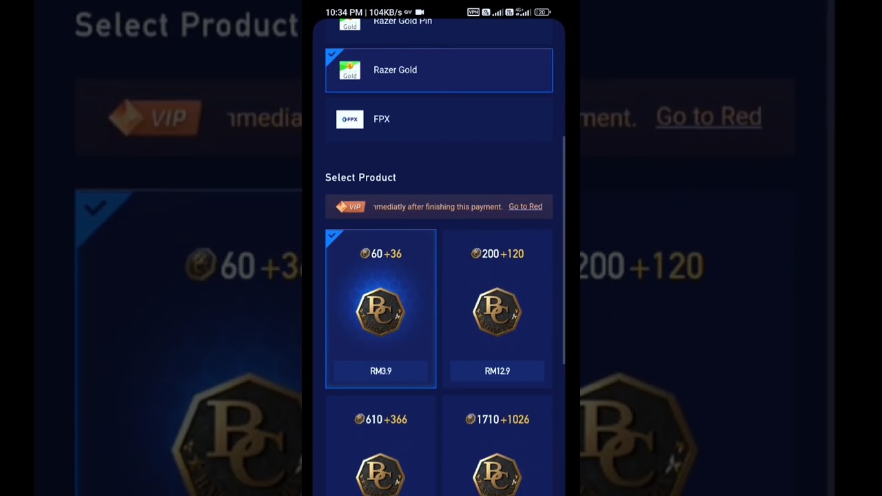 Pubg Mobile Lite BC Purchase Midasbuy
