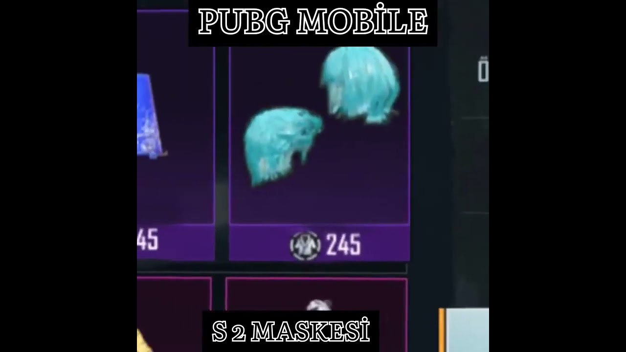 Pubg mobile sezon 2 maskesi nasıl alınır (1)