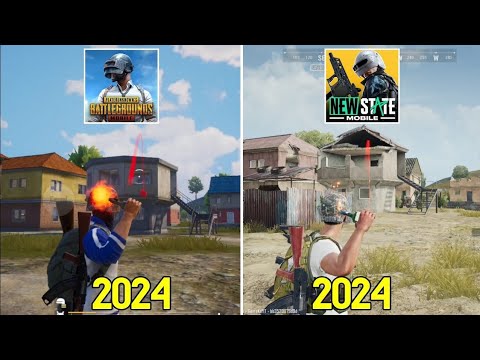 PUBG Mobile vs New State - Details and Physics Comparison