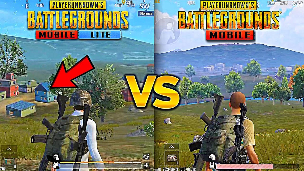 PUBG Mobile Vs PUBG Mobile Lite | 2021
