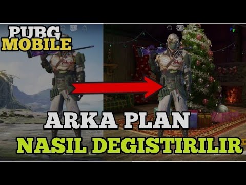 PUBG MOBİLE ANA MENÜ ARKA PLAN NASIL DEĞİŞTİRİLİR?!