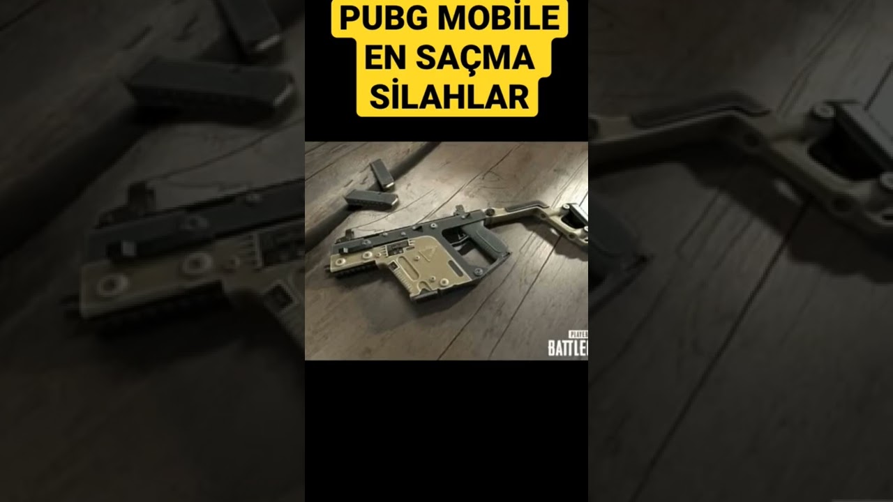 PUBG MOBİLE EN SAÇMA SİLAHLAR #shorts #pubgmobile
