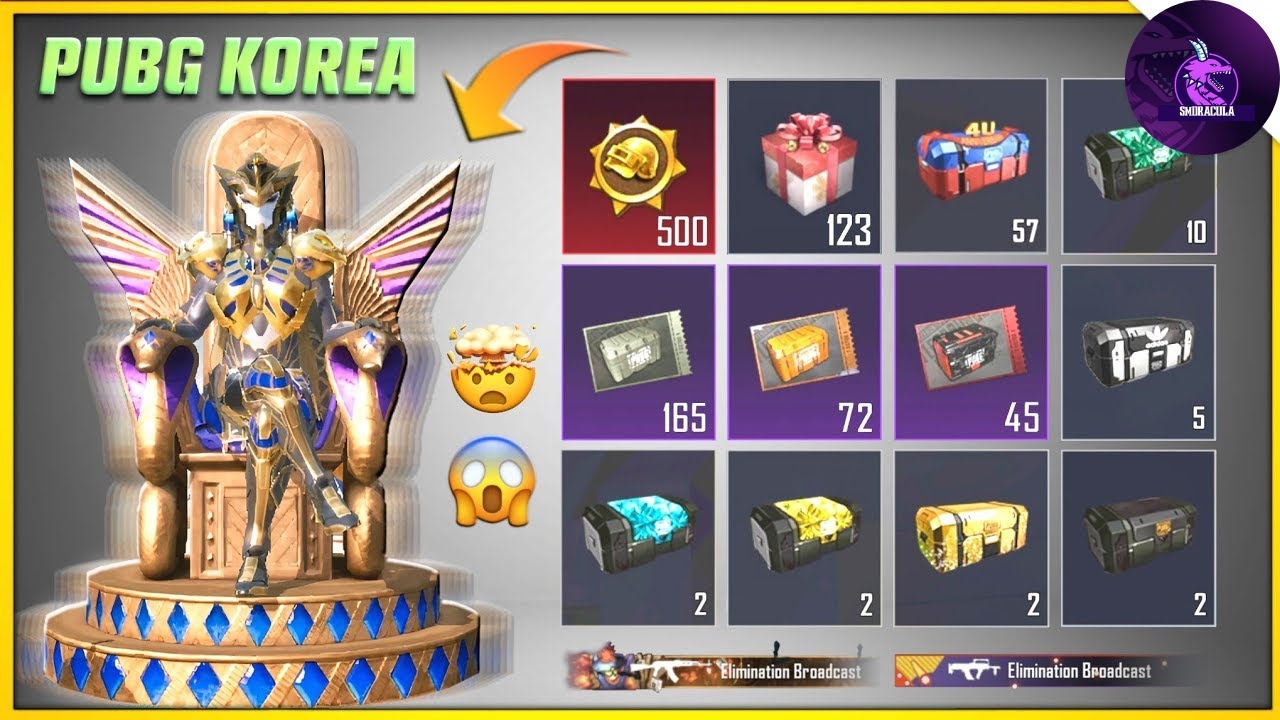 PUBG MOBİLE KOREAN 885+CRATE 500+DONKATSU MEDAL OPENİNG pubg kore sandık açılımı #pubgmobilekr