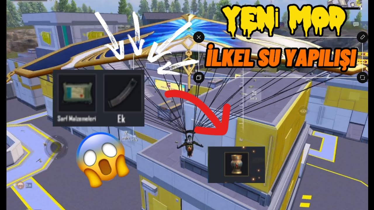 PUBG MOBİLE İLKEL SU NASIL YAPILIR ?