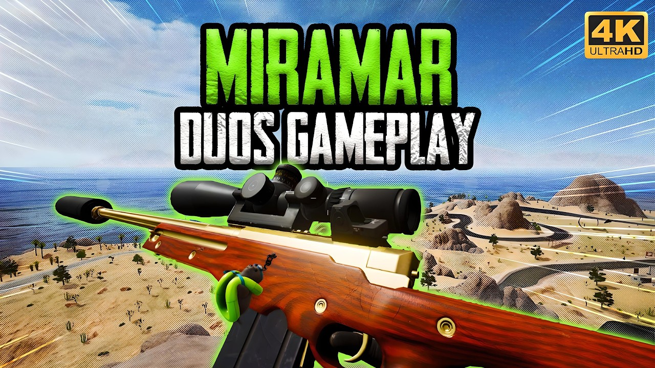 PUBG PC : MIRAMAR DUOS GAMEPLAY (No Commentary)
