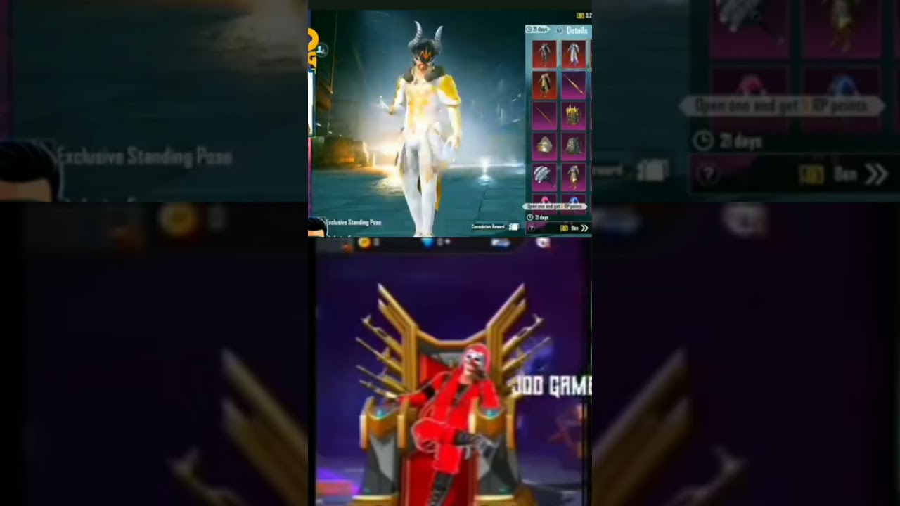 Pubg vs free fire chair wala emote|para sumsung A1 A2 A3 A3 A5 A7 A9 A11 A13 A15 A17 #shorts #feeds