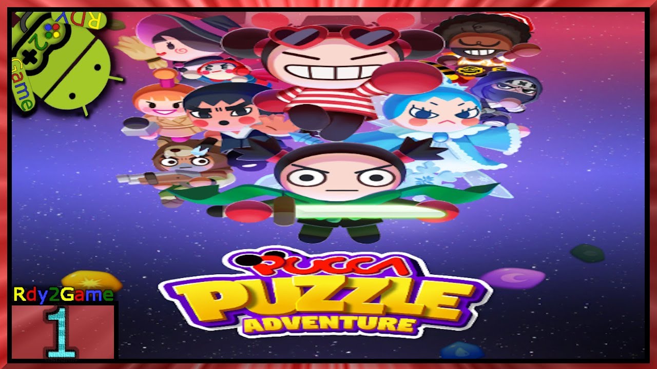 Pucca Puzzle Adventure Gameplay - Android - Part1  Puzzle RPG Adventure!