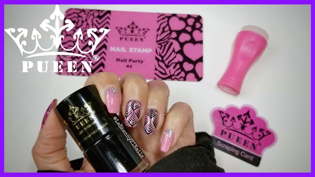 PUEEN Cosmetics NailArt Tutorial || LaShenny21Nails