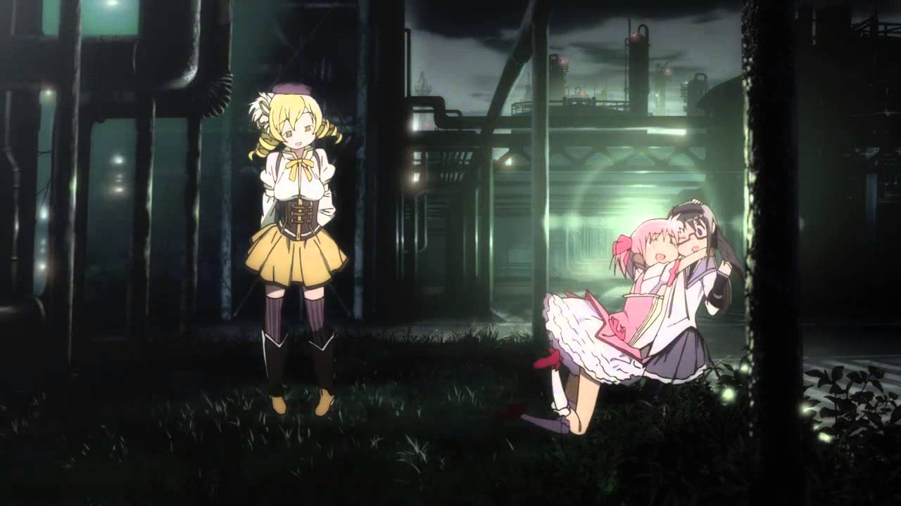 Puella Magi Madoka Magica Movie - Madoka & Homura Cuddle
