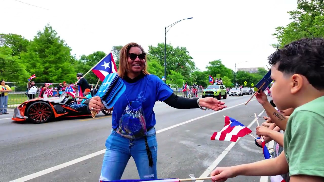 Puerto Rican People’s Day Parade Chicago – Full Coverage | June 14, 2025 | Alex Rios Ec